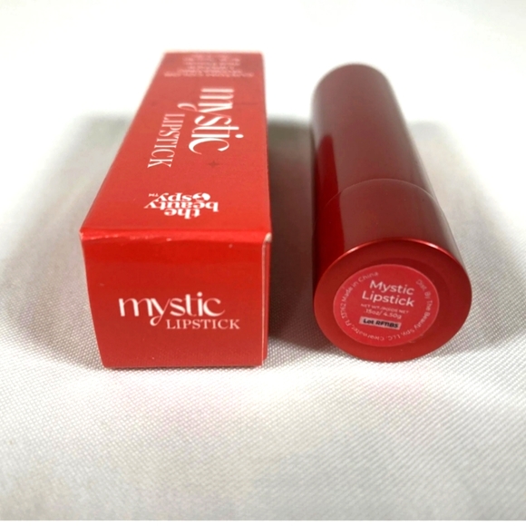 🌹 MYSTIC LIPSTICK The Beauty Spy Red Flower Color Changing Lipstick Pink New 🌹 - Picture 2 of 6